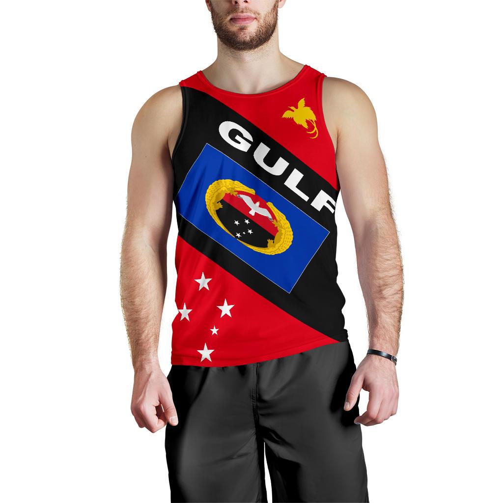 Papua New Guinea Men's Tank Top - Gulf Province - Polynesian Pride