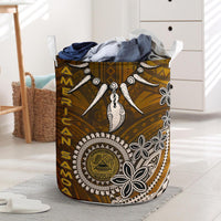 American Samoa Laundry Baskets - Polynesian Boar Tusk - Polynesian Pride