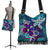 hawaiiCrossbody Boho Handbag - Hawaii Turtle Flowers And Palms Retro Crossbody Boho Handbag One Size Green - Polynesian Pride