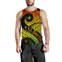 Hawaii Personalised Men's Tank Top - Hawaii Polynesian Decorative Patterns - Polynesian Pride