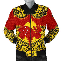 Papua New Guinea Men's Bomber Jacket Melanesia - Polynesian Pride