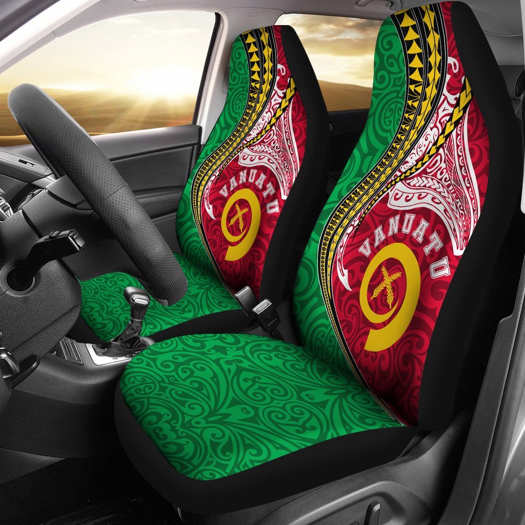Vanuatu Polynesian Car Seat Covers Vanuatu Manta Polynesian - Polynesian Pride