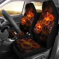 Hawaii Hibiscus Fire Car Seat Covers - Polynesian Pride