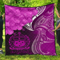 Samoa Premium Quilt - Samoa Seal Wave Style (Pink) Pink - Polynesian Pride