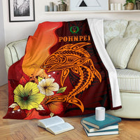 Pohnpei Premium Blankets - Tribal Tuna Fish - Polynesian Pride