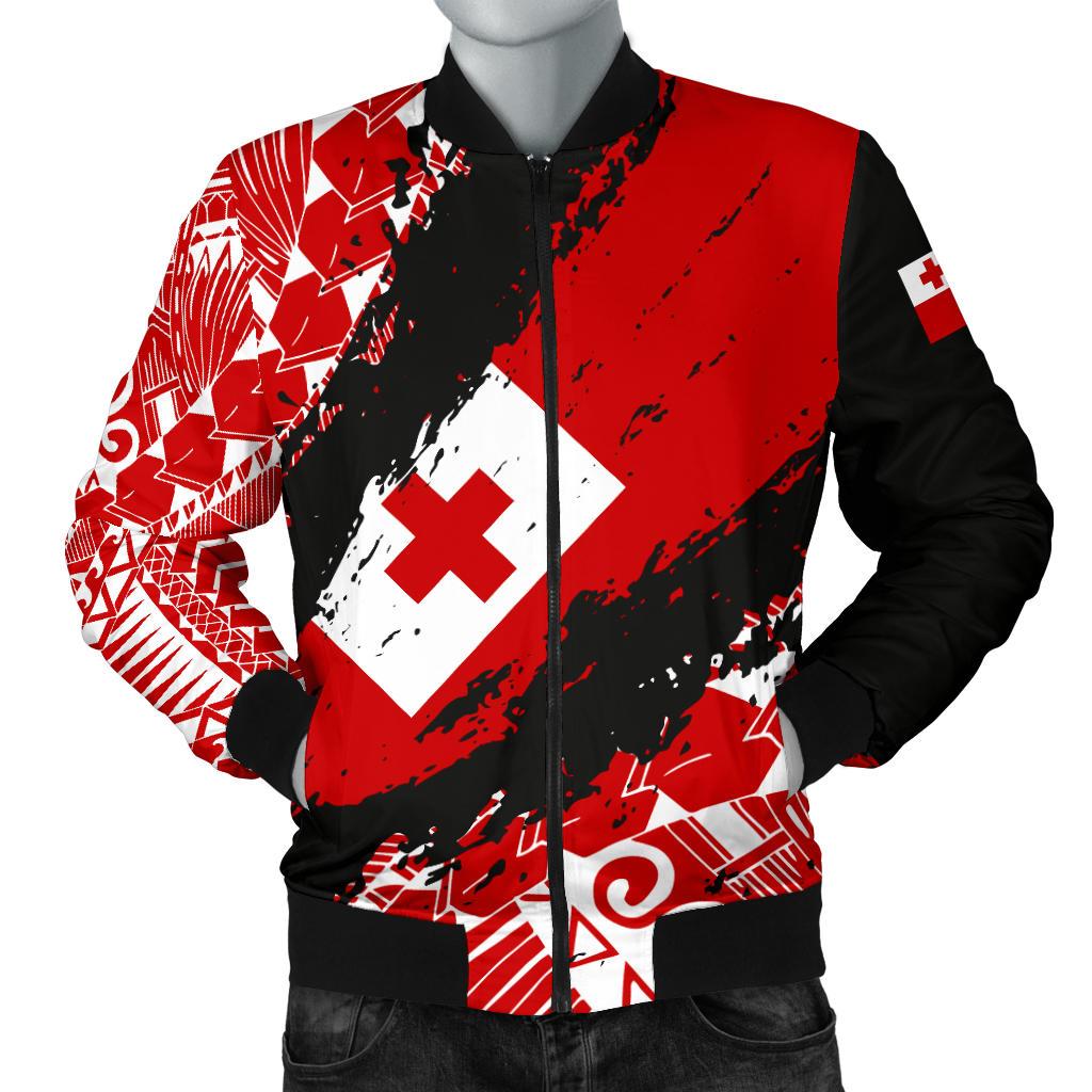 Tonga Bomber Jacket - Nora Style Art Unisex - Polynesian Pride