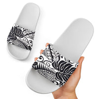 Polynesian Slide Sandals 53 White - Polynesian Pride