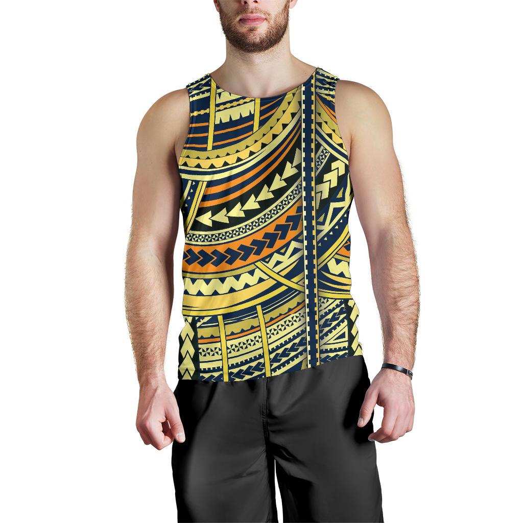 Polynesian Men Tank Top 24 Black - Polynesian Pride