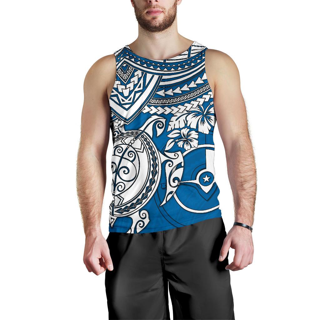 Yap Polynesian Tank Top (Men) - Polynesian Turtle - Polynesian Pride