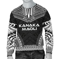 Kanaka Maoli Sweater - Polynesian Chief Black Version Unisex Black - Polynesian Pride