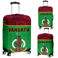 Vanuatu Luggage Covers - Melanesian Style Green - Polynesian Pride