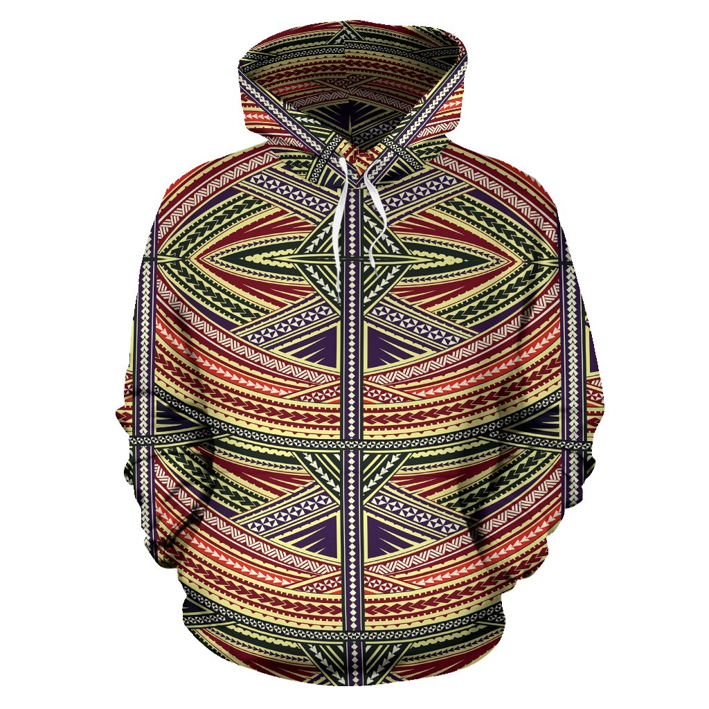 Polynesian Tribal Hoodie 11 - Polynesian Pride