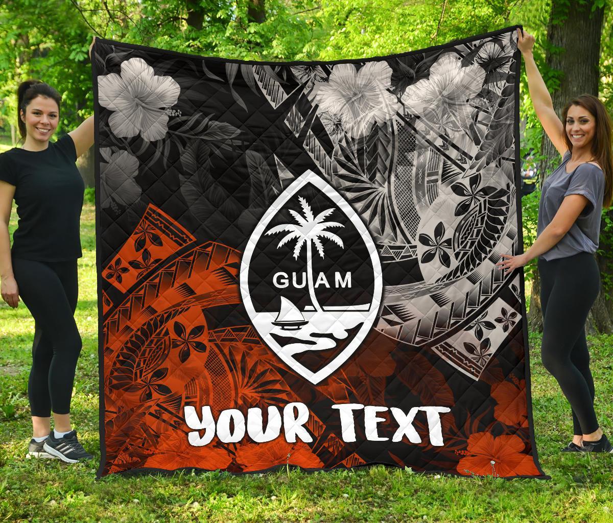 Guam Polynesian Persionalised Premium Quilt - Vintage Polynesian - Polynesian Pride