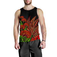 Polynesian Hawaii Men's Tank Top - Ohia Lehua - Polynesian Pride