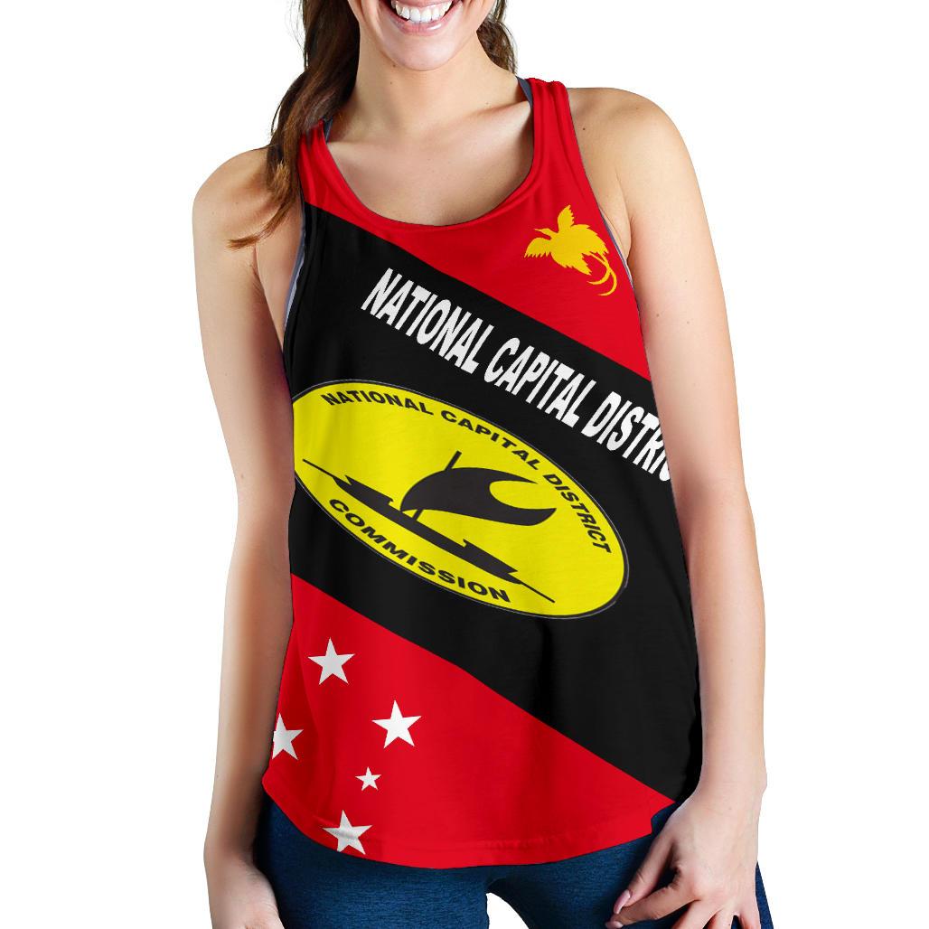 Papua New Guinea Women's Racerback Tank - National Capital District Province - Polynesian Pride
