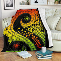 Pohnpei Premium Blanket - Polynesian Decorative Patterns - Polynesian Pride