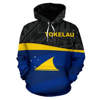 Tokelau Polynesian Hoodie Tokelau Flag - Polynesian Pride