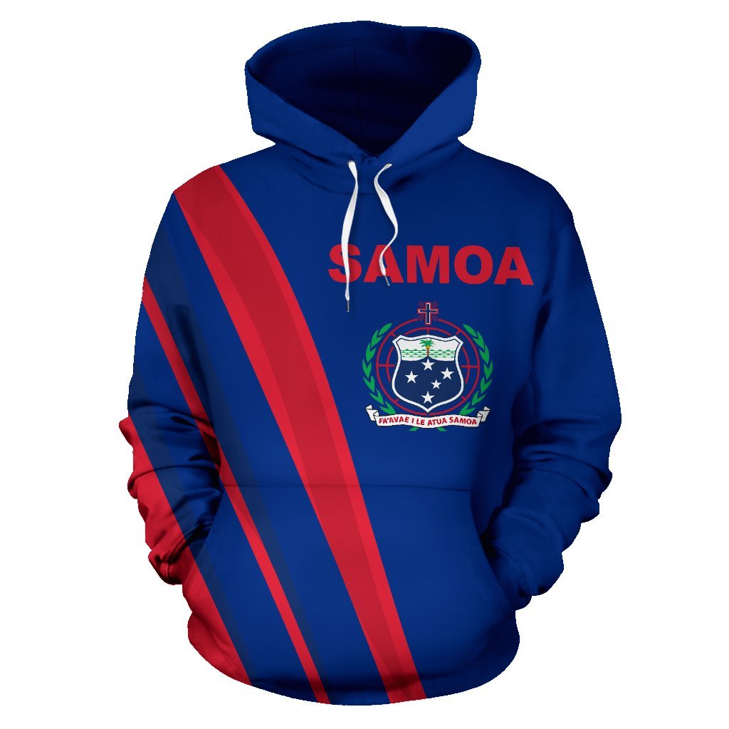 Samoa Hoodie Samoa Coat of Arms - Polynesian Pride