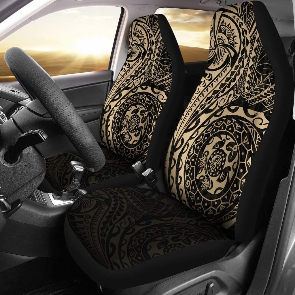 Polynesian Car Seat Covers - Polynesian Tattoo Style - A7 - Polynesian Pride