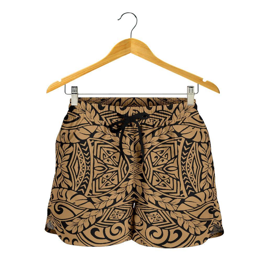Polynesian Culture Gold Women's Short - Polynesian Pride