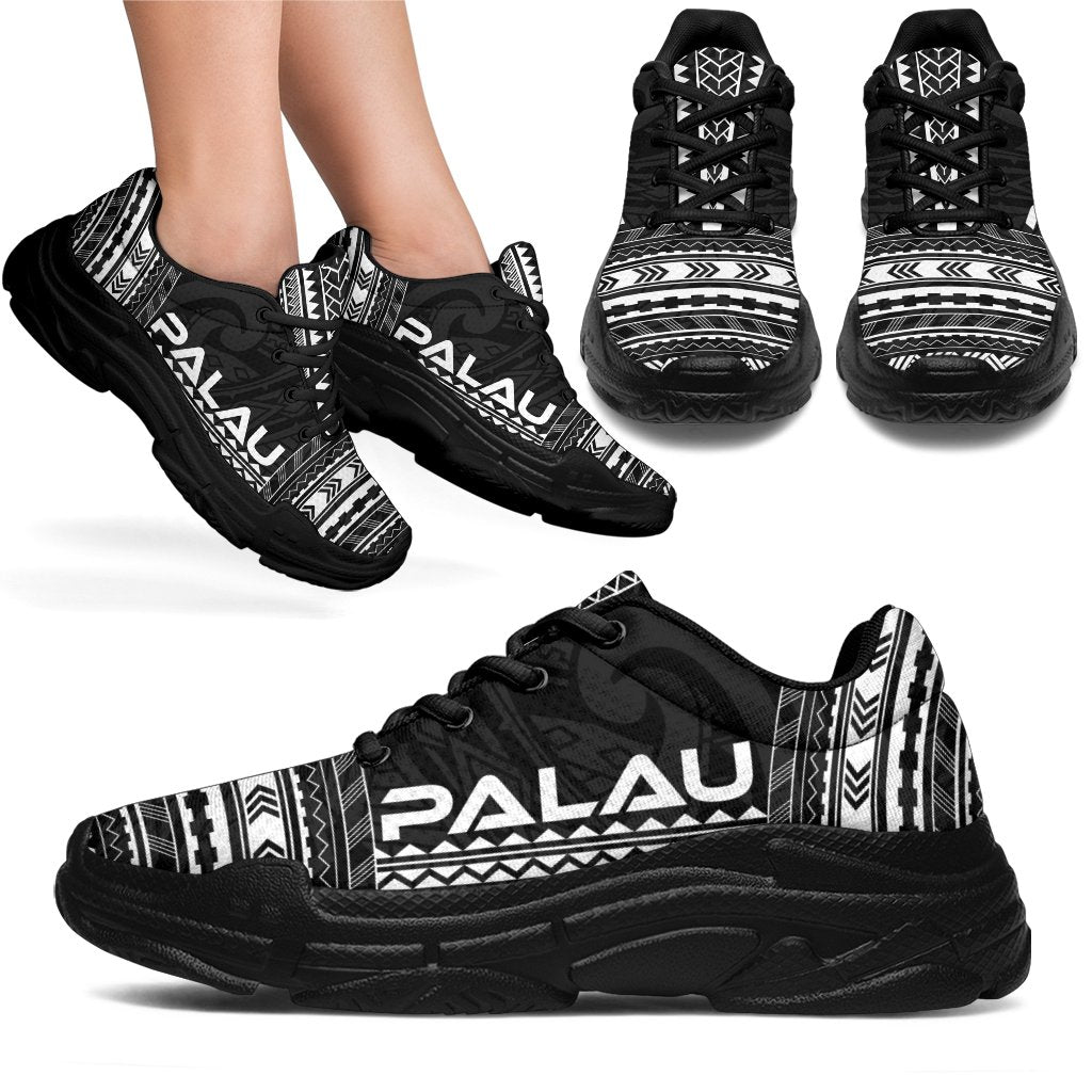 Palau Chunky Sneakers - Polynesian Chief Black Version - Polynesian Pride