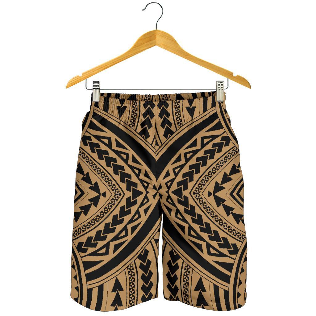 Polynesian Tradition Gold Men's Short - Polynesian Pride