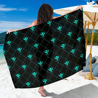 Kanaka Maoli Sarong Regal AH Sarong 112x168cm Turquoise - Polynesian Pride