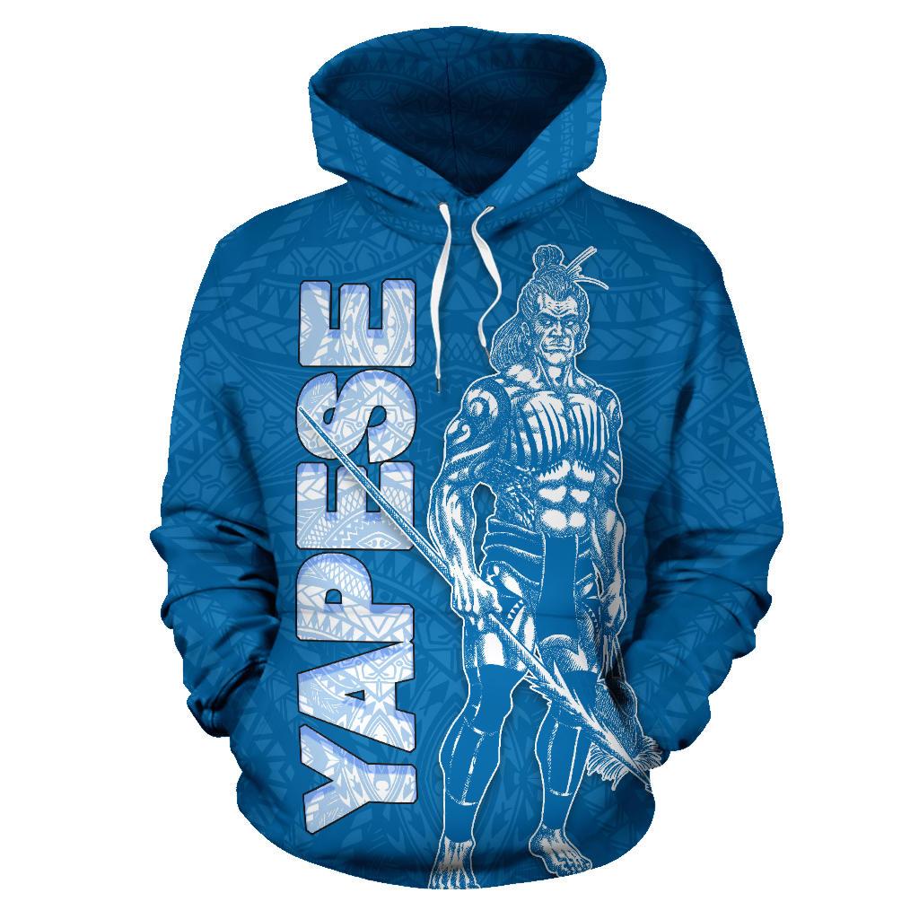 Yap Hoodie Micronesia Yapese Warrior Flag Color - Polynesian Pride