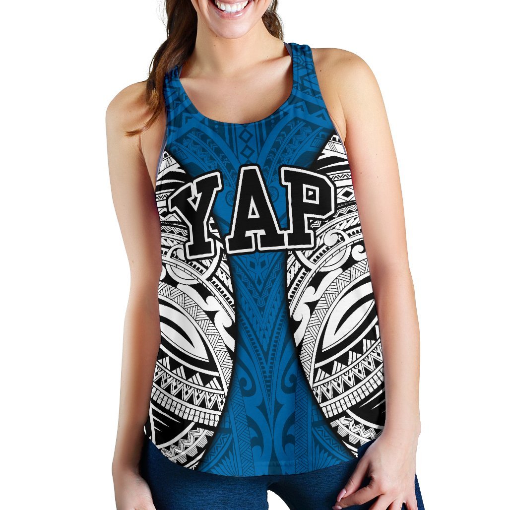 Yap Special Women's Racerback Tank Top A0 - Polynesian Pride
