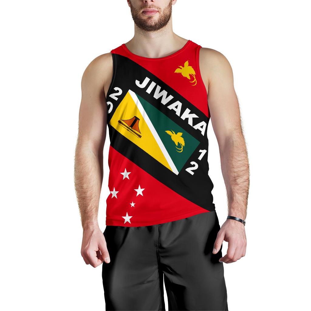 Papua New Guinea Men's Tank Top - Jiwaka Province - Polynesian Pride