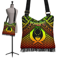 Polynesian Pohnpei Boho Handbag - Reggae Vintage Polynesian Patterns - Polynesian Pride