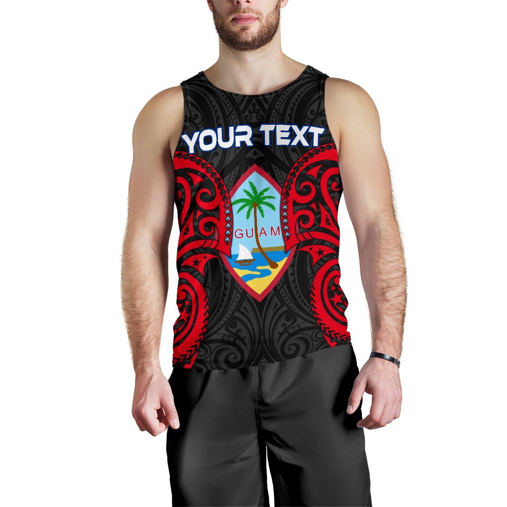Guam Polynesian Custom Personalised Men's Tank Top - Guam Spirit - Polynesian Pride