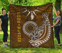 Cook Islands Premium Quilt - Polynesian Boar Tusk - Polynesian Pride