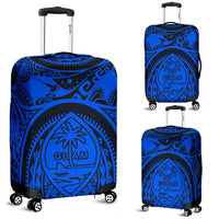 Polynesian Luggage Covers - Guam Flag, Seal with Maui Moana Tattoo - Polynesian Pride