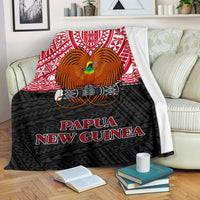 Papua New Guinea Premium Blanket - Polynesian Style White - Polynesian Pride