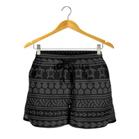 Polynesian Tattoo Tribal Gray Women's Short - Polynesian Pride