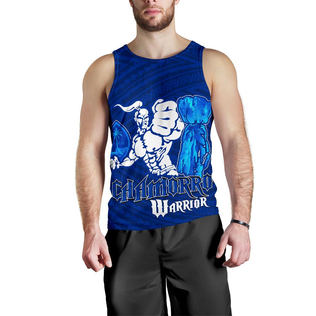 Guam Men's Tank Top - Chamorro Warrior - Polynesian Pride