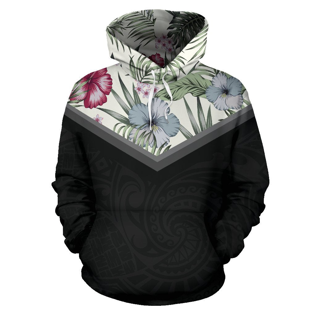 Vintage Hawaii Hibiscus Hoodie - Polynesian Pride