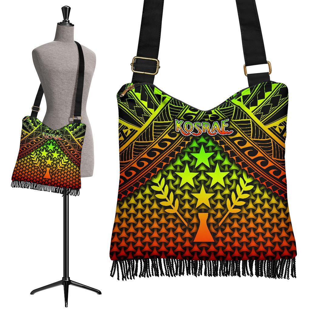 Polynesian Kosrae Boho Handbag - Reggae Vintage Polynesian Patterns - Polynesian Pride