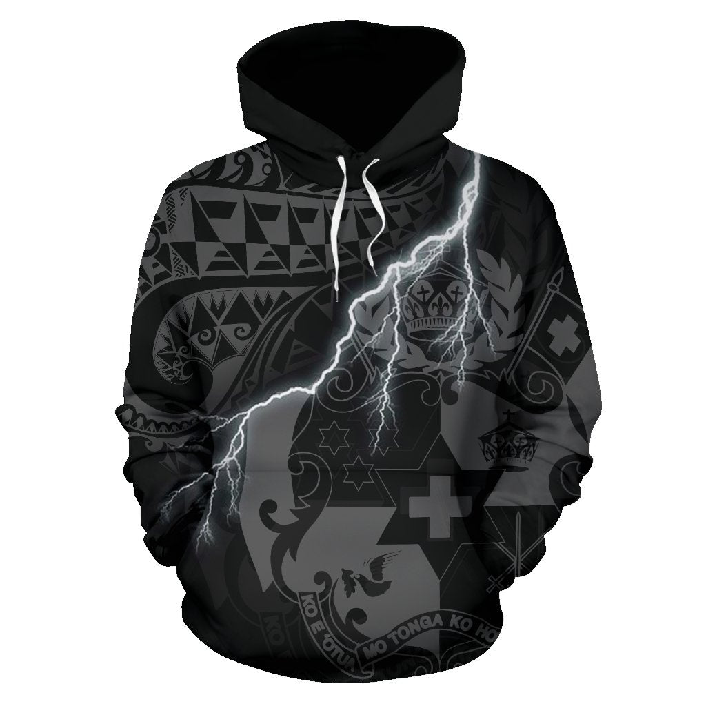 French Polynesia Polynesia Hoodie Lighting Thunder - Polynesian Pride