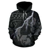 French Polynesia Polynesia Hoodie Lighting Thunder - Polynesian Pride