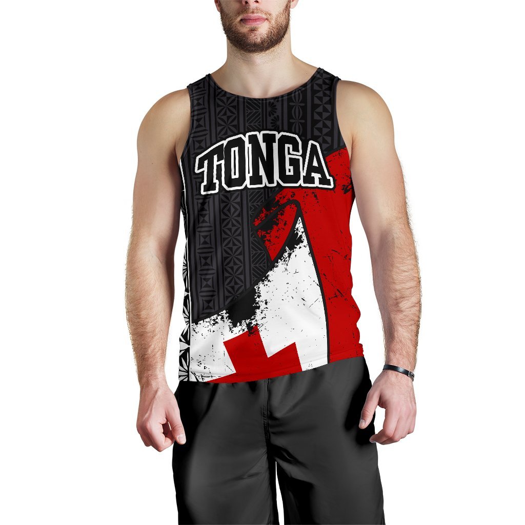 Tonga Special Men's Tank Top A0 - Polynesian Pride