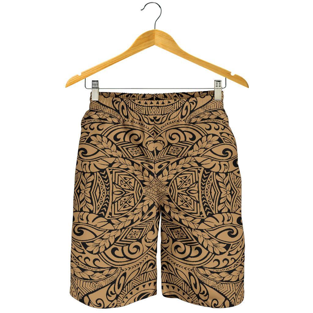 Polynesian Culture Gold Men's Short - Polynesian Pride