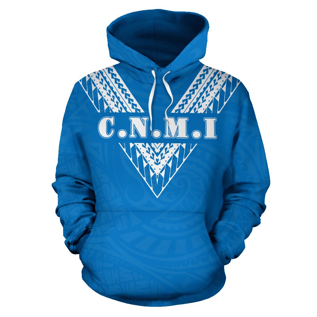 Northern Mariana Islands All Over Hoodie Polynesian Style - Polynesian Pride