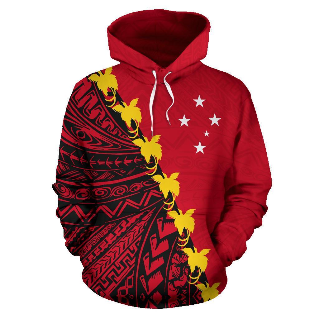 Papua New Guinea Hoodie Papua New Guinea Flag Coat of Arms - Polynesian Pride