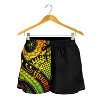 Hawaii Women's Shorts - Hawaii Polynesian Decorative Patterns - Polynesian Pride
