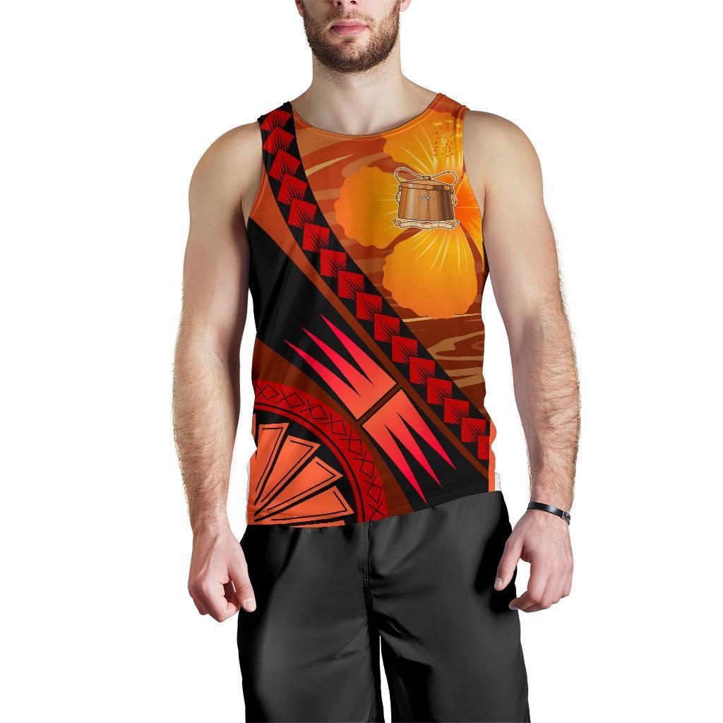 Tonga Polynesian Men Tank Top - Sport Style - Polynesian Pride