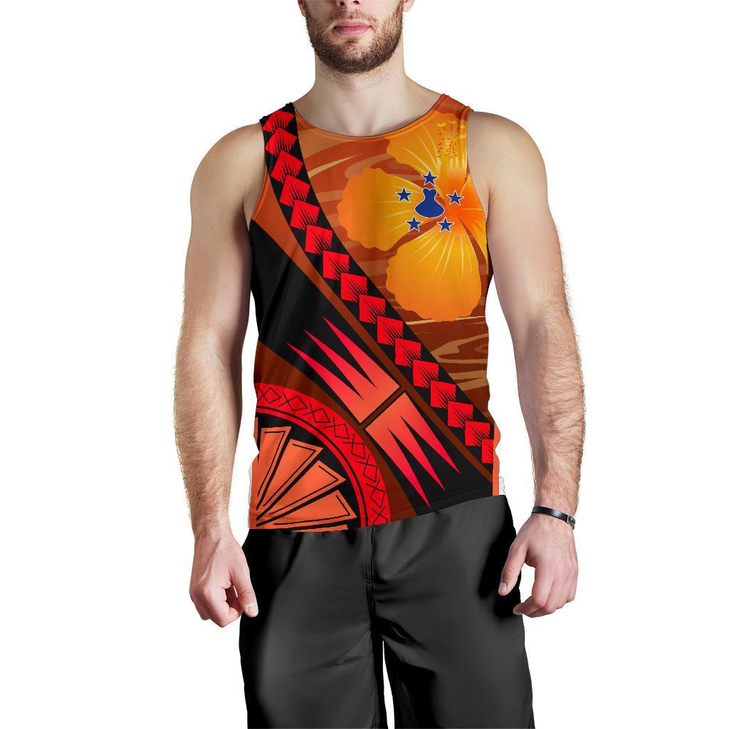 Austral Islands Polynesian Men Tank Top - Sport Style - Polynesian Pride