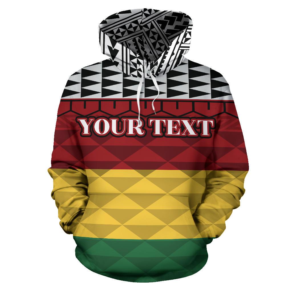 Hawaii All Over Custom Hoodie Style - Polynesian Pride