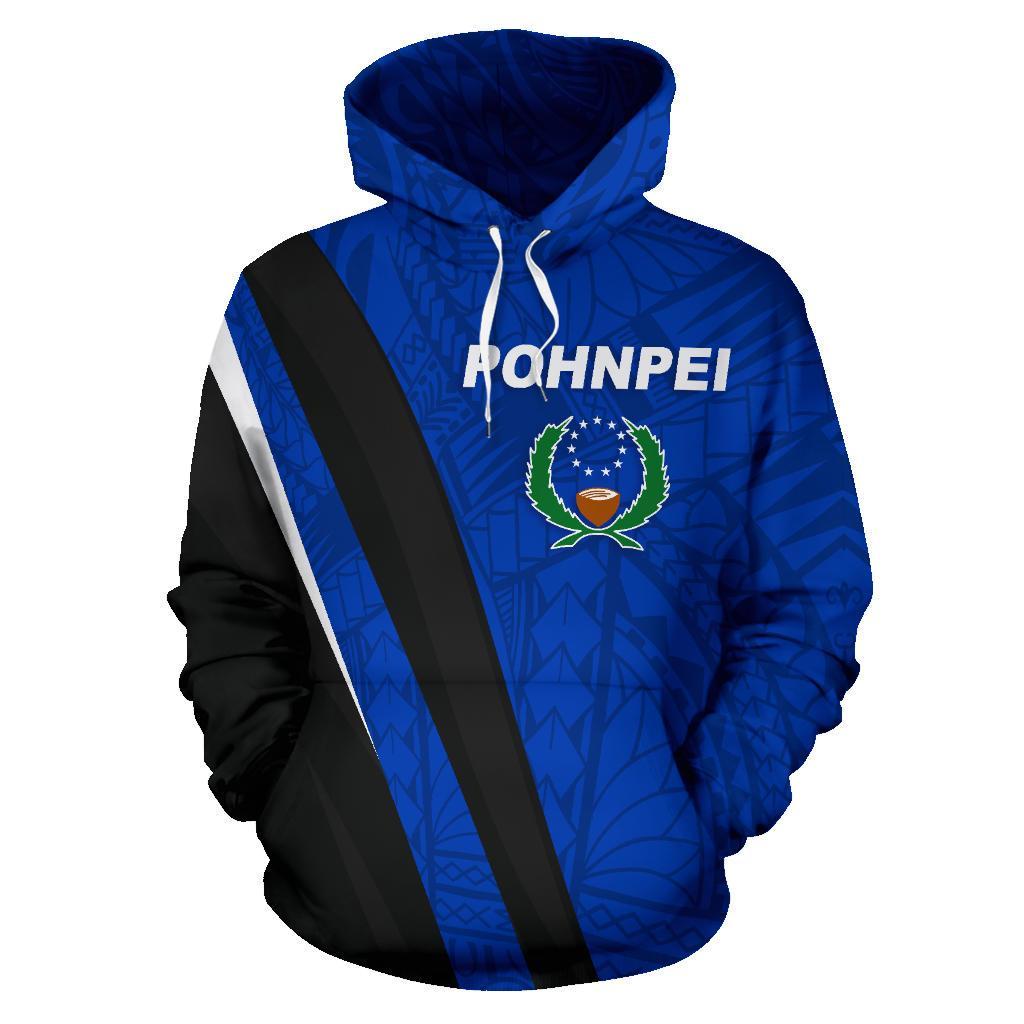 Pohnpei Hoodie Pohnpei Flag Special Version - Polynesian Pride